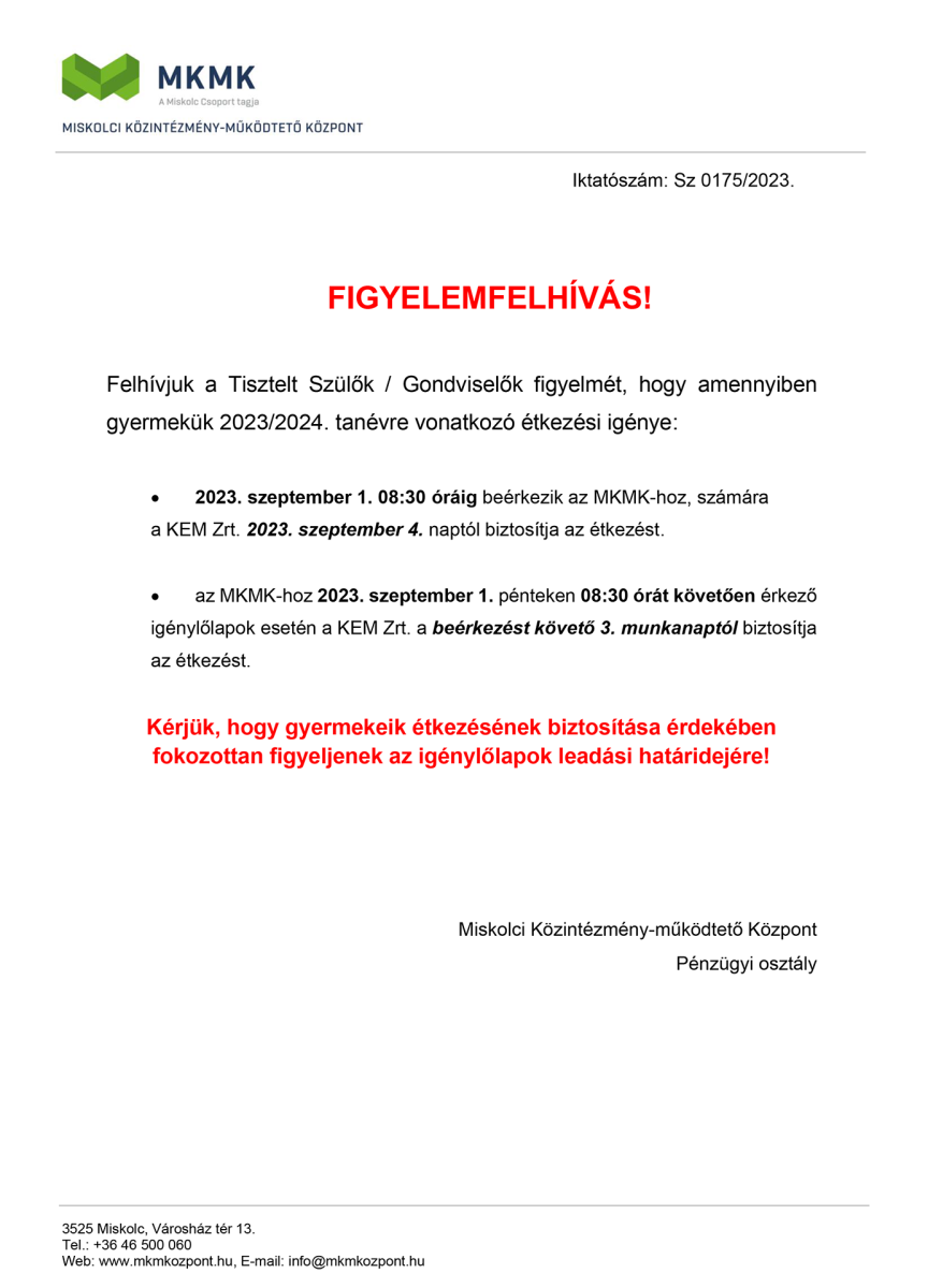 Figyelemfelhívás